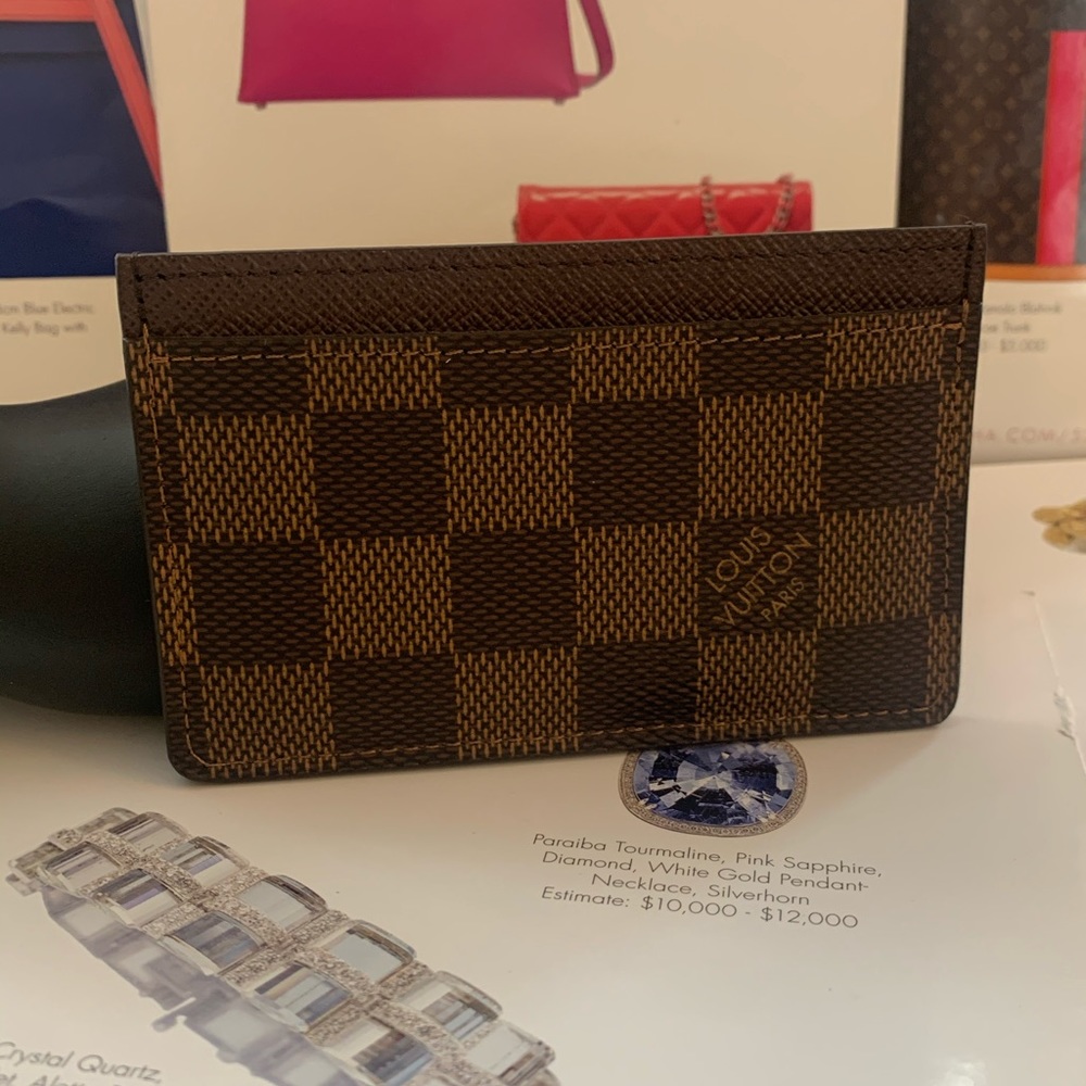 Louis Vuitton Card Holder Damier Ebene